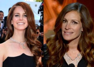 Lana Del Rey and Julia Roberts