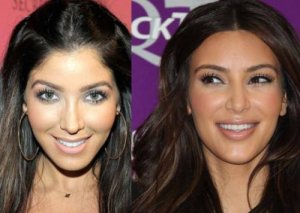 Melissa Molinaro and Kim Kardashian